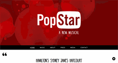 Desktop Screenshot of popstarmusical.com